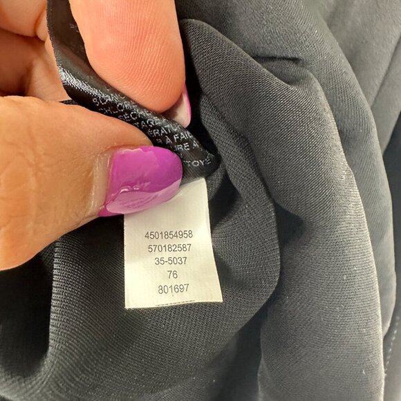 2/$30 White House Black Market V-Neck Cold Shoulder A-Line Dress 0 #A0132 - Picture 7 of 9